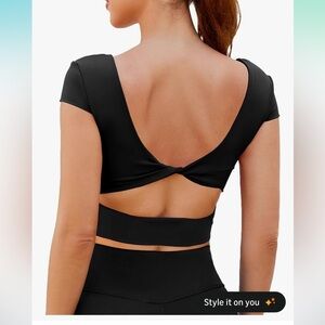 XL Open Back Athletic Top